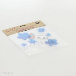 Blue Flower Shaped TPR Window Sticker