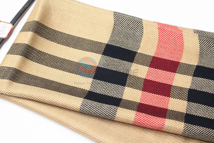 Cheapest high quality rayon plaid scarf for promotions