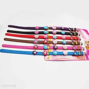 Flower Pattern Pet Collar for Dogs