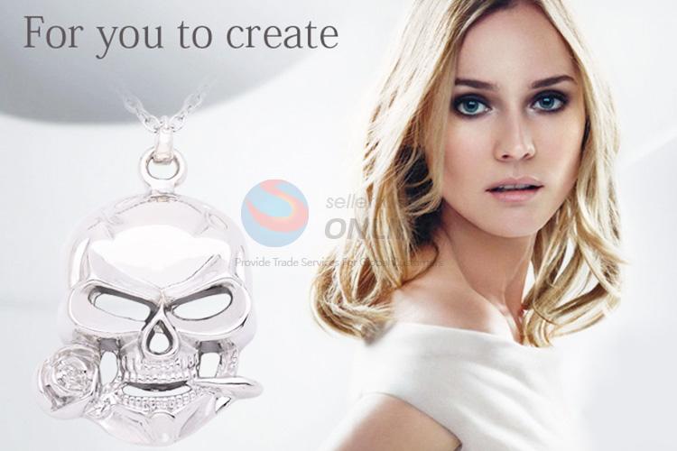 Customized cheap newest skull brooch