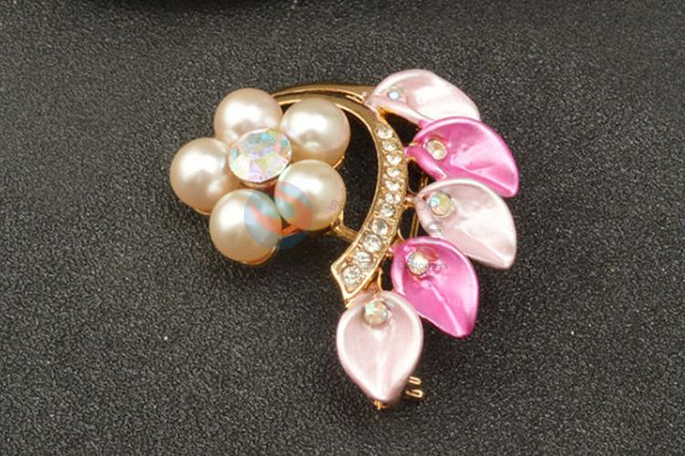 High sales promotional pearl brooch