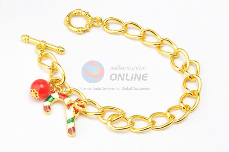 Delicate design good quality Christmas style bracelet