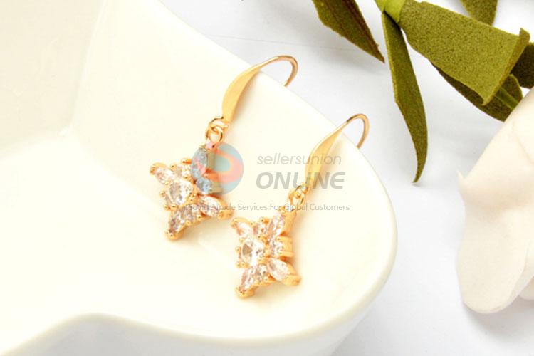 Good quality top sale zircon earrings