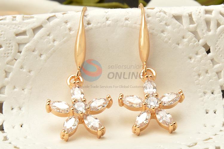 High sales promotional flower earrings