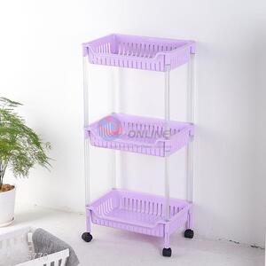 Wholesale Three Layers Storage Holders With Wheels