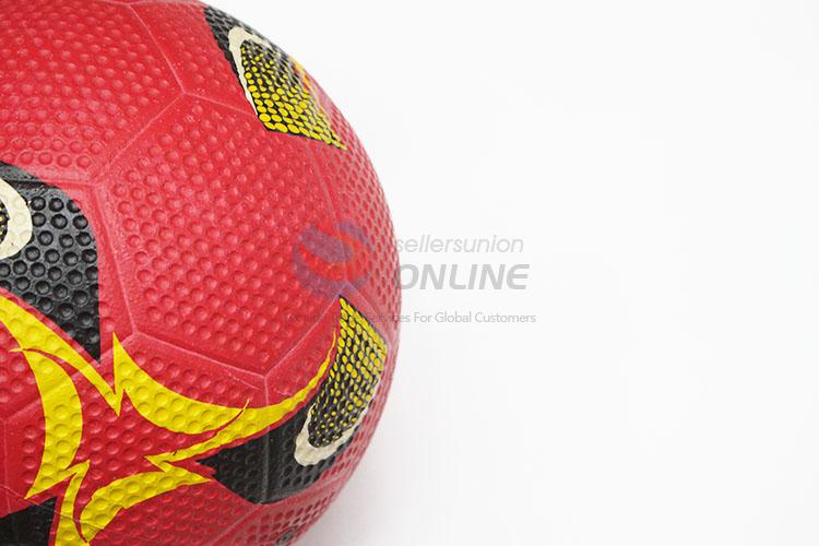 Red Color High Quality PU Leather Traning Soccer