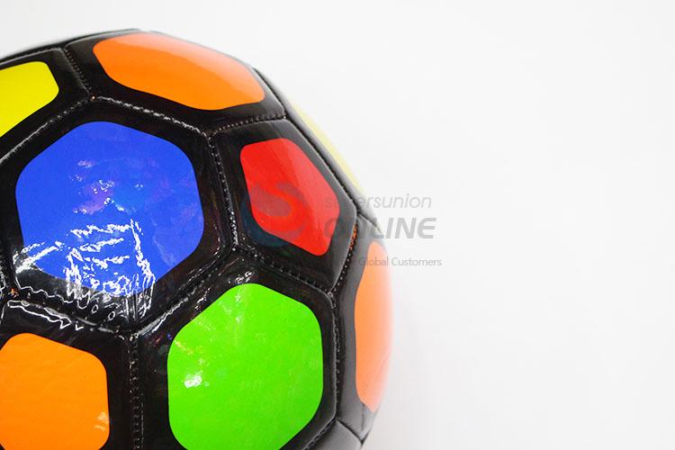 Multicolor Fashion PVC Soccer Ball Football