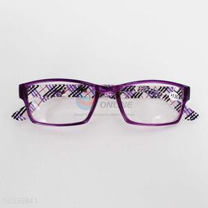 Purple plastic reading glasses for unisex
