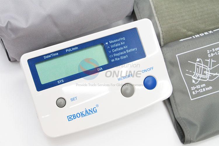 Electronic Wrist Blood Pressure Meter with Rechargeable Battery
