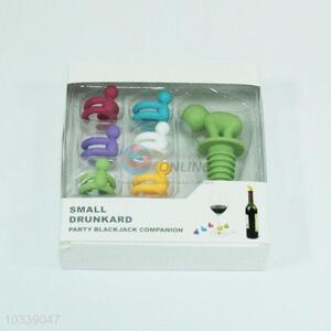 Cartoon Funny Statue  Shaped Plastic Bottle Stopper