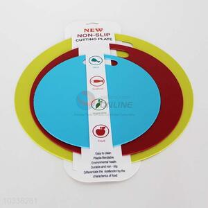 Wholesale 3pcs non-slip cutting plate cutting board