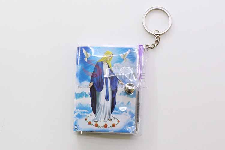 NoteBook Key Chain/Key Ring with Pen