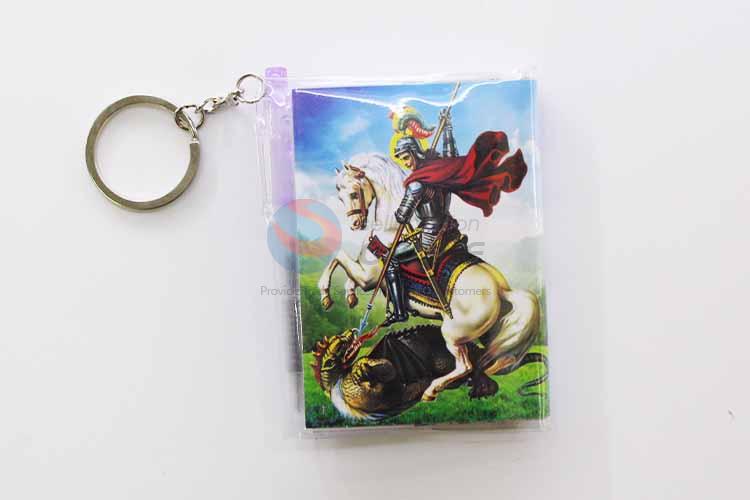 NoteBook Key Chain/Key Ring with Pen