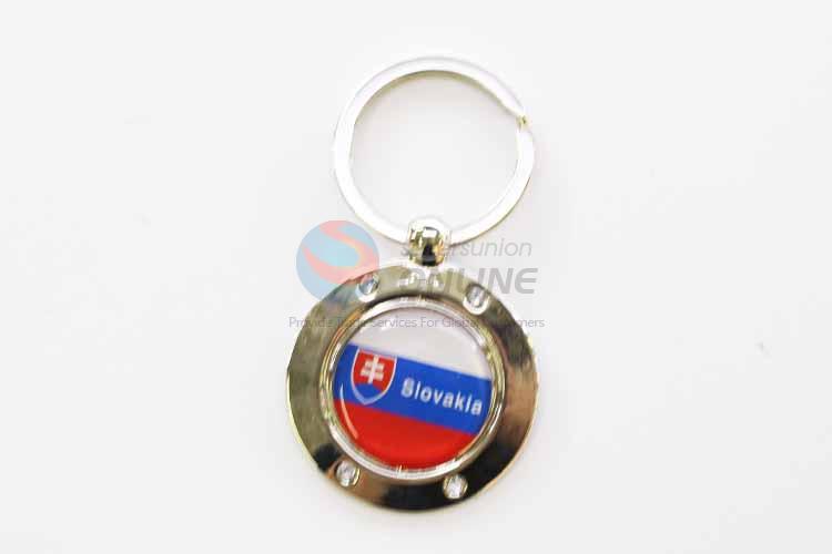 Slovakla Round Key Chain/Key Ring