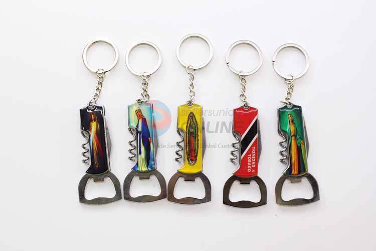 Key Chain/Key Ring with Opener