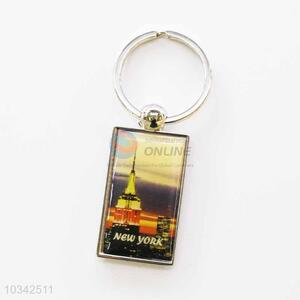 New York Rectangular Key Chain/Key Ring