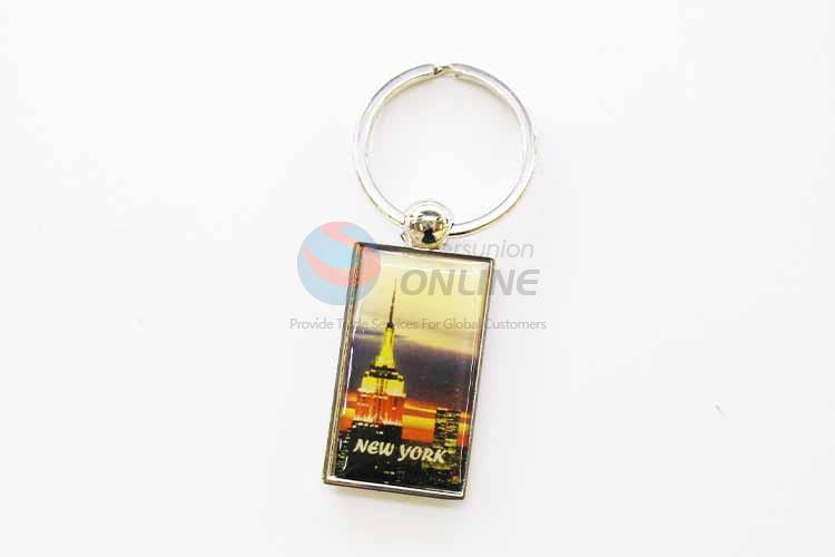 New York Rectangular Key Chain/Key Ring