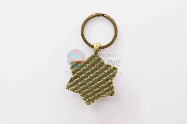 Hexagon Key Chain/Key Ring