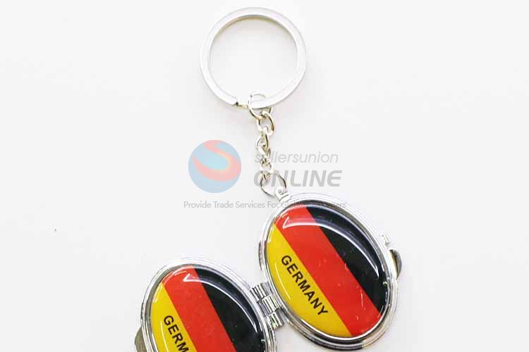 Oval Mirror Key Chain/Key Ring