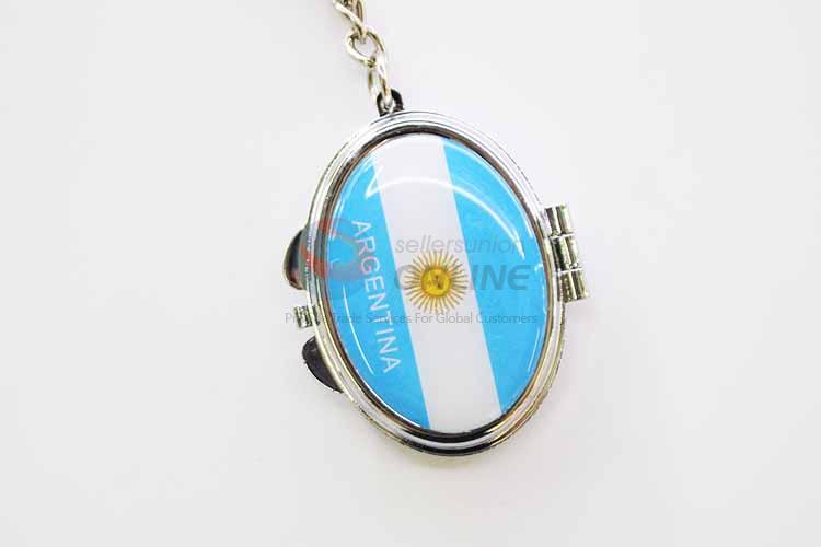 Oval Mirror Key Chain/Key Ring