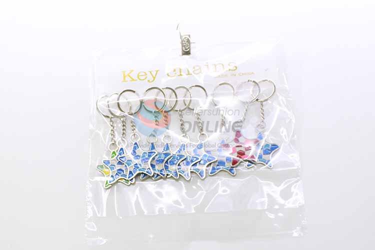 Star Shaepd  Key Chain/Key Ring