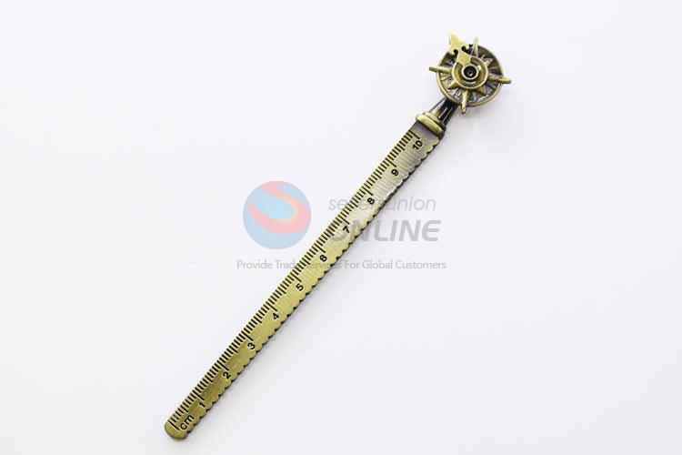 Zinc Alloy Ruler Bookmark