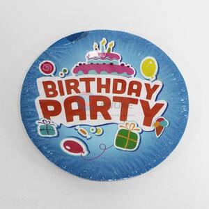 10pcs Birthday Party Paper Plates Set
