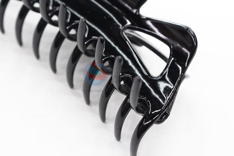 Fashion korean black plastic hair claw clip