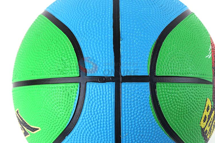 Hign quality double printed rubber butyl basketball
