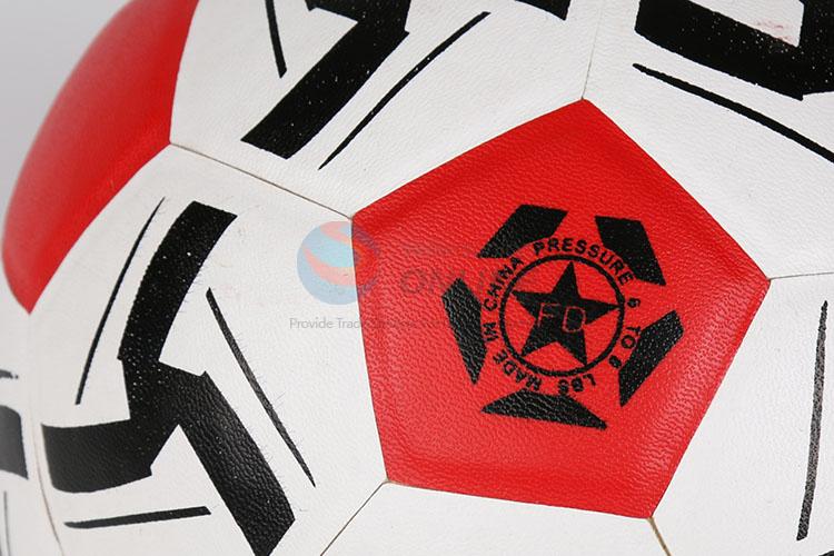 Size 3 star printed pvc training football /soccer ball