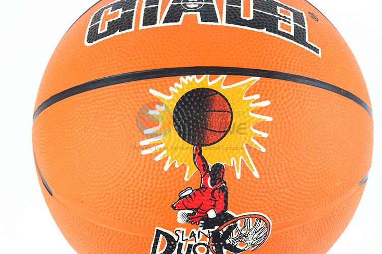 Cheap wholesale size 7 rubber basketball