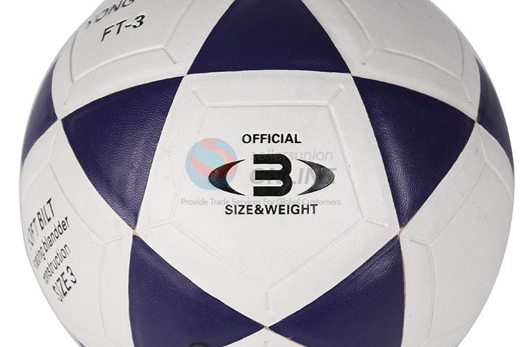 Top Quality Size 3 Match Game PU Rubber Football