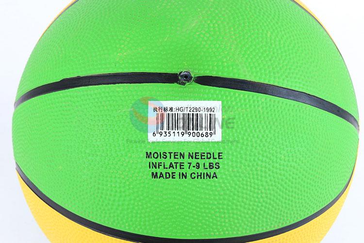 Official size 7 rubber butyl basketball for training