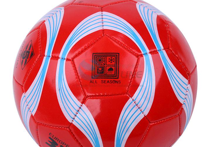 Printed pvc size 5 football soccer ball