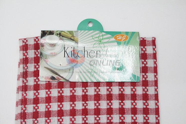 Fashion plaid kitchen towel