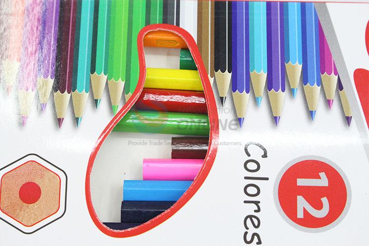 Hot Sale 12pcs Nox-Toxic Colored Pencils for Sale