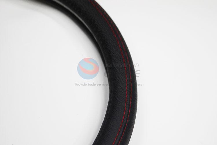 High grade pu steering wheel cover for car