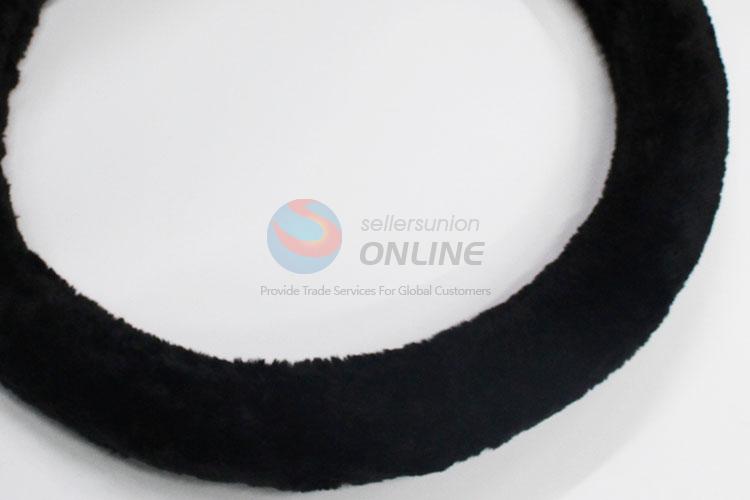 Winter auto car steering wheel cover