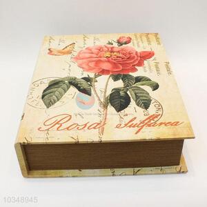 High quality vintage book storage box_3 pcs