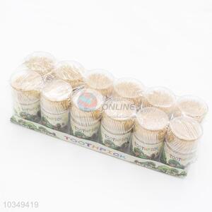 Wholesale promotional custom bamboo toothpicks