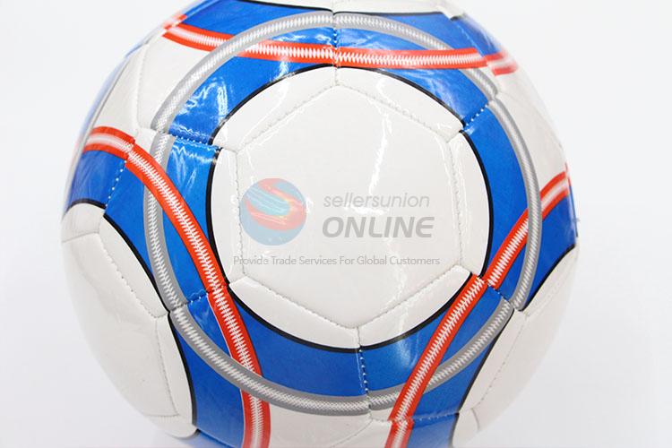 Promotional Gift Professional Soccer Sport Football PVC Material Size 5