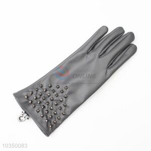 Nice popular design women winter warm gloves for promotions