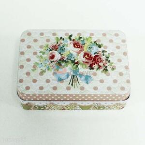 Custom Rectangle Iron Box Storage Jar/Can