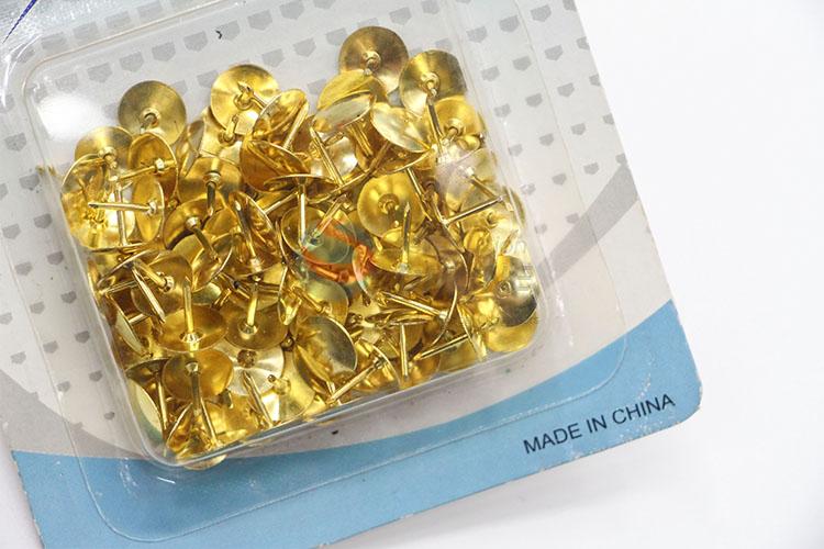 China Factory Golden Photo Push Pins