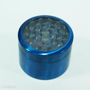 Blue herb grinder for smoking with factory price