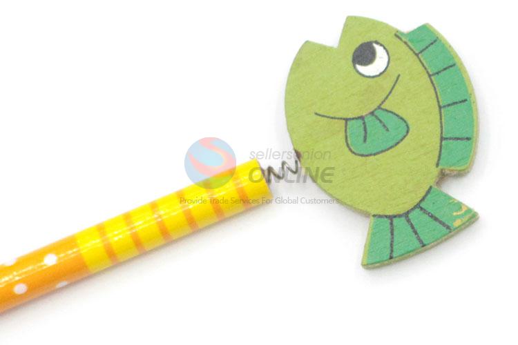 Wholesale Cute Fish Shape Student Pencil Cheap Pencil