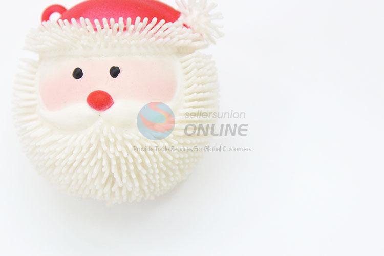 Santa Claus Design Colorful Flash Puffer Ball