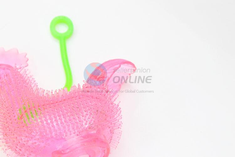 High Quality Cock Design Colorful Flash Puffer Ball