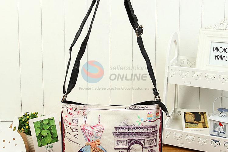 Popular Color Printing Shoulder Bag Arge Capacity Messenger Bag