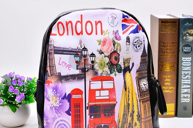 Wholesale Cute Girl Pattern Shoulder Bag Fashion Backpack